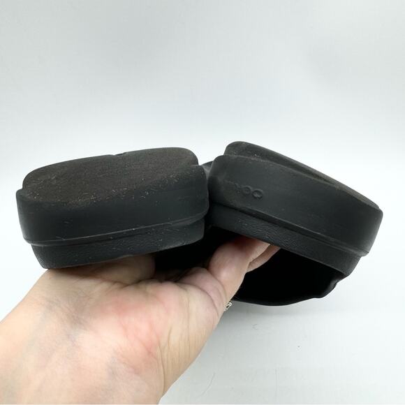 OOFOS Black Clogs - Picture 10 of 12